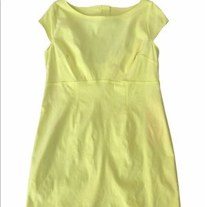 Betsey Johnson Yellow Summer Heart Keyhole Dress